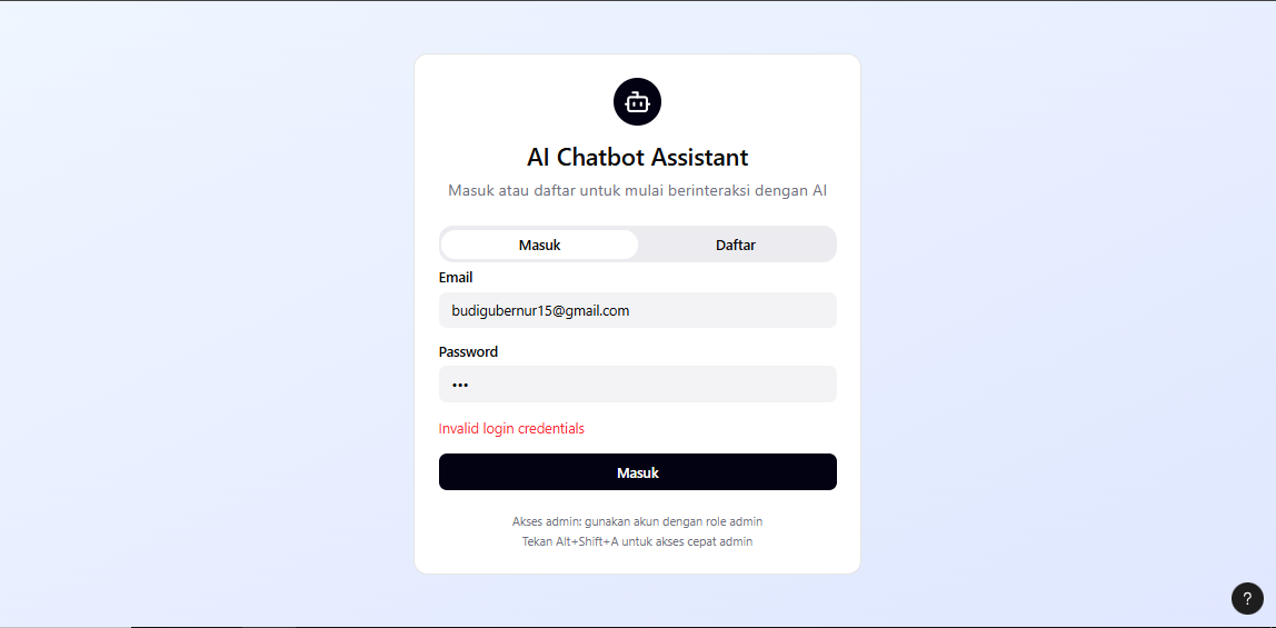 AI Chatbot Assistant