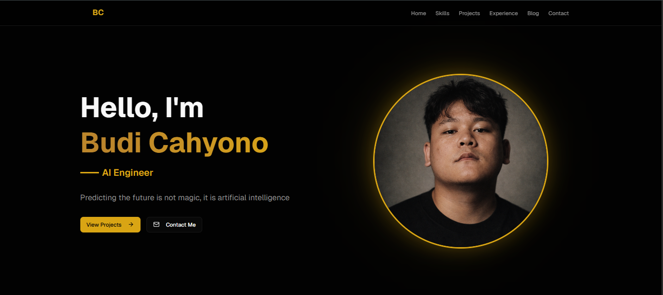 AI Portfolio Website